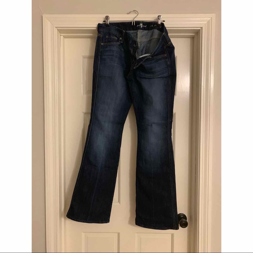 Boot cut jeans by 7 for all mankind